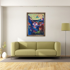 Tablou inramat - Marco Cazzulini - Little Haven, 60 x 80 cm - Img 2