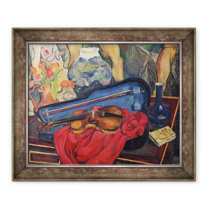 Tablou inramat - Marie Clementine Valadon - Cazul pentru vioara, 70 x 85 cm