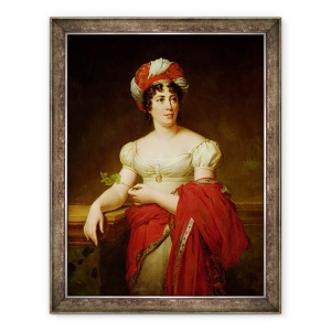 Tablou inramat - Marie Eleonore Godefroid - Portret De Madame de Stael, 60 x 80 cm