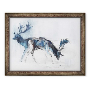 Tablou inramat - Mark Adlington - Bucks Fallow, Richmond, 60 x 80 cm