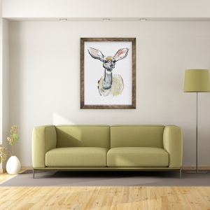 Tablou inramat - Mark Adlington - Kudu Fawn, Sarara, 2018, 70 x 90 cm - Img 2