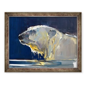 Tablou inramat - Mark Adlington - Silueta Arctica, 2016, 70 x 90 cm