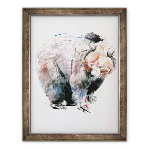 Tablou inramat - Mark Adlington - Ursul, 60 x 80 cm