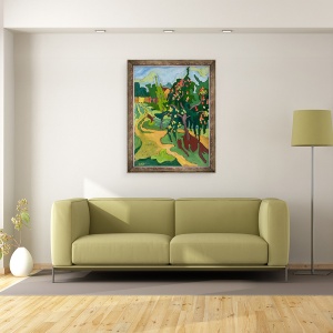 Tablou inramat - Marta Martonfi-Benke - Appletree, 60 x 80 cm - Img 2