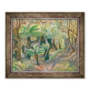 Tablou inramat - Mary Kuper - Ferigi de copac, 70 x 85 cm