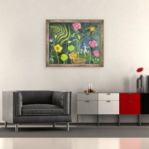 Tablou inramat - Mary Kuper - Secret Garden, 50 x 60 cm - Img 2