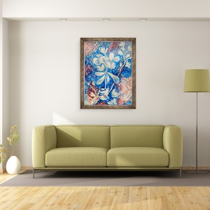 Tablou inramat - Mary Smith - infloreste in ploaie si soare, 70 x 90 cm - Img 2