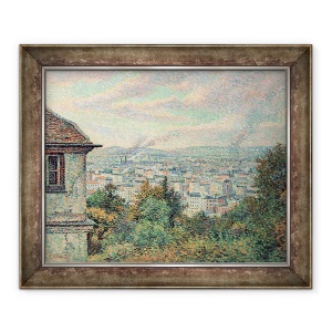 Tablou inramat - Maximilien Luce - Paris, 50 x 60 cm