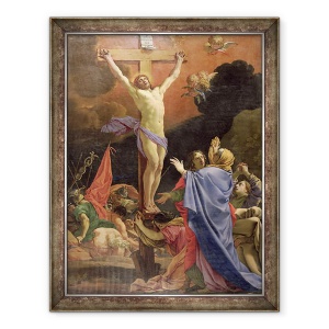 Tablou inramat - Michel Dorigny - Hristos pe cruce, 70 x 90 cm