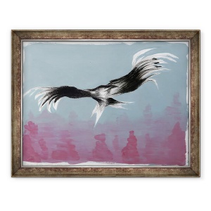 Tablou inramat - Nancy Moniz Charalambous - Canyon Eagle, 2014, 70 x 90 cm