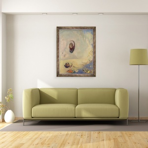 Tablou inramat - Odilon Redon - Oannes, 60 x 80 cm - Img 2