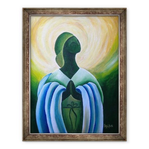 Tablou inramat - Patricia Brintle - Harul divin, 70 x 90 cm
