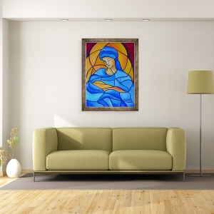 Tablou inramat - Patricia Brintle - Maria plina de har, 70 x 90 cm - Img 2