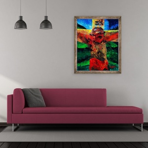Tablou inramat - Patricia Brintle - Rastignirea... s-a terminat., 50 x 60 cm - Img 2