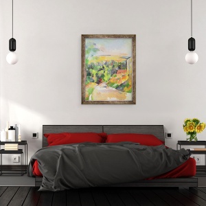 Tablou inramat - Paul Cezanne - indoirea in drum, 60 x 80 cm - Img 3