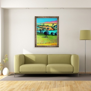 Tablou inramat - Paul Powis - Coombe aproape, 70 x 90 cm - Img 2