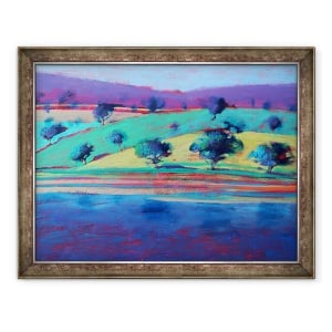 Tablou inramat - Paul Powis - Estuarul Exe, 70 x 90 cm