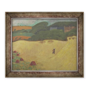 Tablou inramat - Paul Serusier - Plaja Les Grands Sables la Le Pouldu, 70 x 85 cm