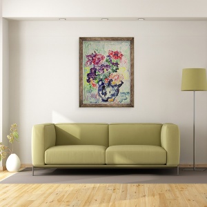 Tablou inramat - Paul Signac - Anemone, 60 x 80 cm - Img 2