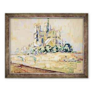 Tablou inramat - Paul Signac - Notre Dame, 60 x 80 cm