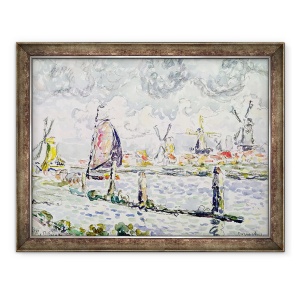 Tablou inramat - Paul Signac - Overschie, 60 x 80 cm