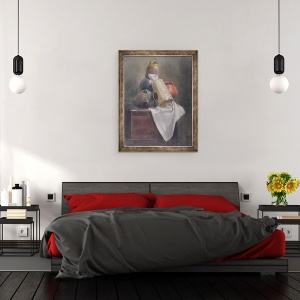 Tablou inramat - Peter de Wint - Natura moarta, Oale, 60 x 80 cm - Img 3