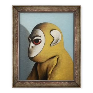 Tablou inramat - Peter Jones - Maimuta galbena, 2006, 50 x 60 cm