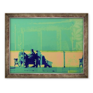 Tablou inramat - Peter McClure - CUPLU HARTLEPOOL, 70 x 90 cm