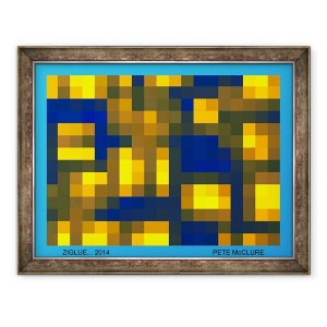 Tablou inramat - Peter McClure - ZIGLUE, 2013, 70 x 90 cm