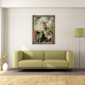 Tablou inramat - Peter Paul Rubens - Adormirea Maicii Domnului, 60 x 80 cm - Img 2
