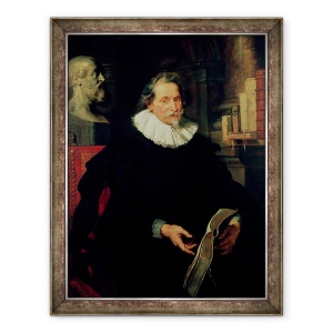 Tablou inramat - Peter Paul Rubens - Portretul lui Ludovicus Nonnius c.1553-1645/6 c.1627, 70 x 90 cm