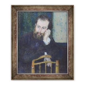 Tablou inramat - Pierre Auguste Renoir - Alfred Sisley, 70 x 85 cm