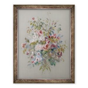 Tablou inramat - Pierre Auguste Renoir - Buchet de trandafiri, 60 x 80 cm
