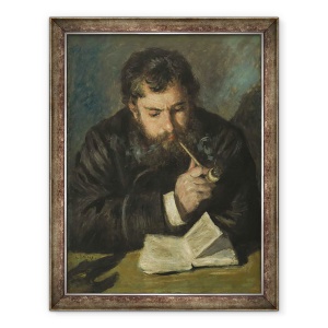 Tablou inramat - Pierre Auguste Renoir - Claude Monet, 70 x 90 cm