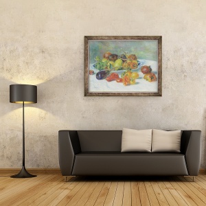 Tablou inramat - Pierre Auguste Renoir - Fructe de Midi, 60 x 80 cm - Img 2