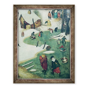 Tablou inramat - Pieter Bruegel the Elder - Recensamantul din Betleem I, 70 x 90 cm