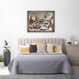 Tablou inramat - Pieter Brueghel the Younger - Masacrul Inocentilor II, 60 x 80 cm - Img 3