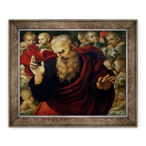 Tablou inramat - Raphael - Dumnezeu Tatal Binecuvantarea, 50 x 60 cm