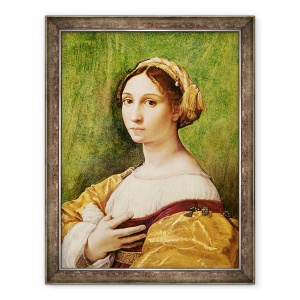 Tablou inramat - Raphael - Portretul unei tinere, 60 x 80 cm