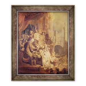 Tablou inramat - Rembrandt Harmensz van Rijn - Ecce Homo II, 50 x 60 cm