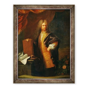 Tablou inramat - Robert Tournieres - Portretul unui arhitect, 60 x 80 cm