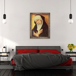 Tablou inramat - Rogier van der Weyden - Mater Dolorosa, 70 x 90 cm - Img 3