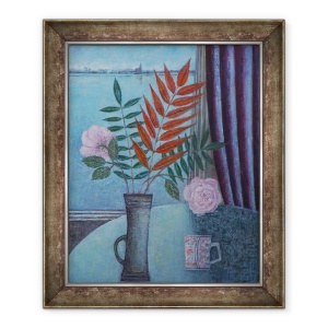 Tablou inramat - Ruth Addinall - Les Dernieres Roses de M., 50 x 60 cm