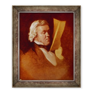 Tablou inramat - Samuel Laurence - William Makepeace Thackeray, 50 x 60 cm