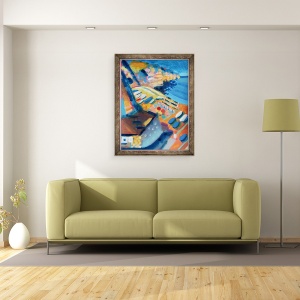 Tablou inramat - Sara Hayward - Coasta, 60 x 80 cm - Img 2