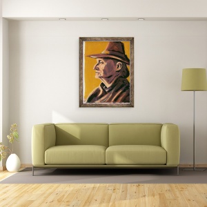 Tablou inramat - Sara Hayward - Edith Sitwell 1887-1964, 70 x 90 cm - Img 2