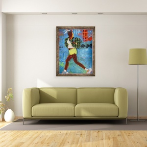 Tablou inramat - Sara Hayward - Elle 15, 70 x 90 cm - Img 2