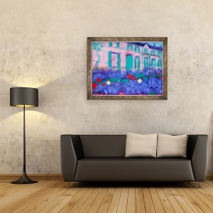 Tablou inramat - Sara Hayward - Giverny, 70 x 90 cm - Img 2