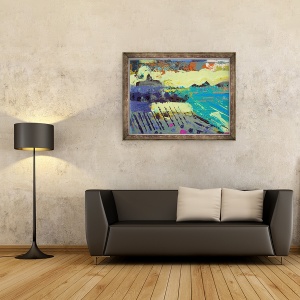 Tablou inramat - Sara Hayward - Iona Abbey I, 70 x 90 cm - Img 2
