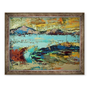 Tablou inramat - Sara Hayward - Mareea scazuta, 60 x 80 cm